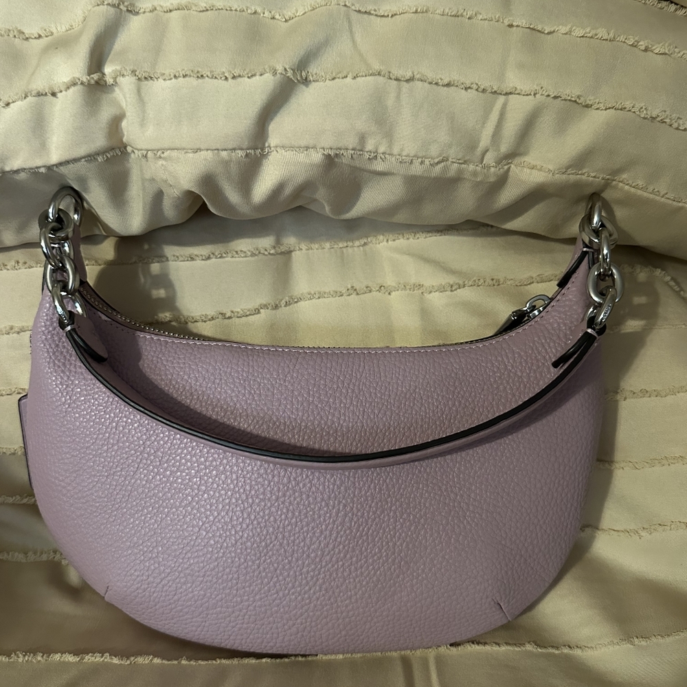 Coach Lilac Leather Women's Bag - Picture 3 of 3
